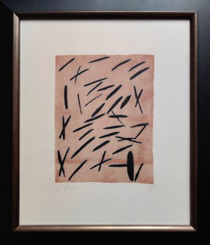Larry Poons (ur. 1937), Kompozycja abstrakcyjna