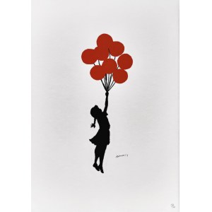 Banksy (ur.1974), Dziewczynka z balonikami