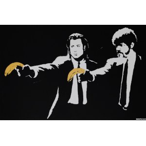 Banksy (ur.1974), Pulp Fiction