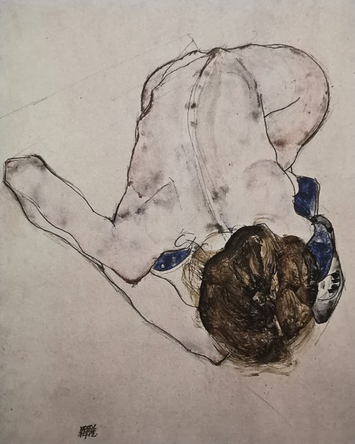 Egon Schiele (1890-1918), Akt plecy