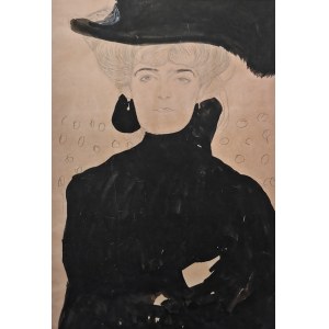 Gustav Klimt (1862-1918), Kobieta w kapeluszu