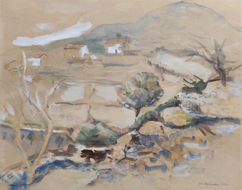 Michel Kikoine (1892-1968), Pejzaż, 1942
