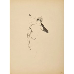 Henri de Toulouse-Lautrec (1864-1901), Columbine à Pierrot (Yvette Guilbert)