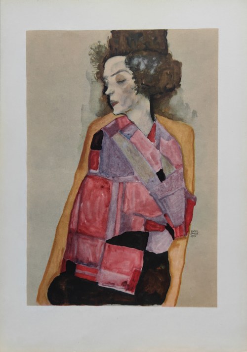 Egon Schiele (1890-1918), 24 grafiki, 1951