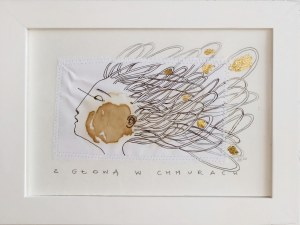 Anna Śliwińska (ur. 1967), Z głową w chmurach, 2022