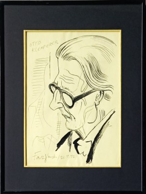 Jerzy Faczyński (1917-1994), Otto Klemperer, 1972