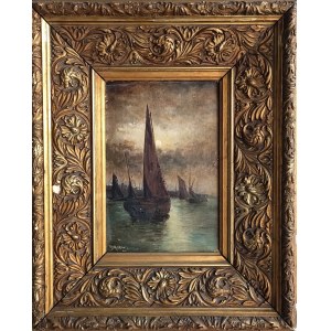 Unidentified Artist, Marine Scene