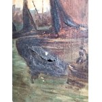 Unidentified Artist, Marine Scene