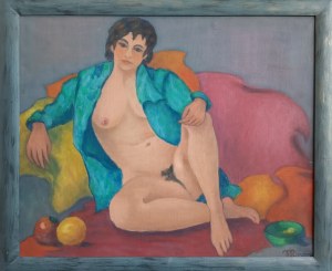 Josette Moreau-Desprès (1925-2003), Akt z owocami
