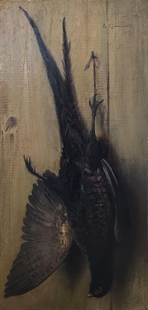 Stanisław Ejsmond (1894-1939), Martwa natura z ptakiem, 1903