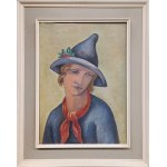 Eugeniusz Zak (1884-1926), Head of a woman, ca. 1925