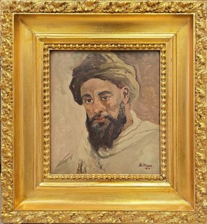 Iwan Trusz (1869-1941), Mężczyzna w turbanie, 1914