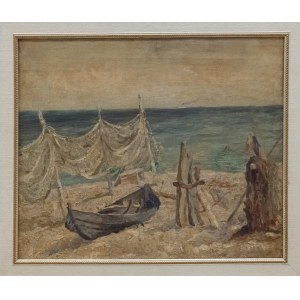 Artysta nieznany, Nad brzegiem morza