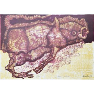 Jan Lebenstein (1930-1999), Course pétrifiée (Skamieniały wyścig), 1973