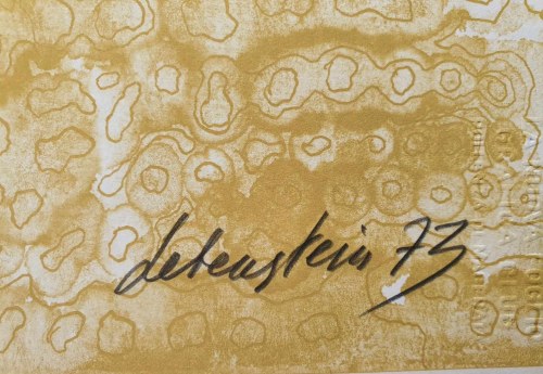 Jan Lebenstein (1930-1999), Course pétrifiée (Skamieniały wyścig), 1973