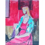Jan Ekiert (1907-1993), Sitting Woman