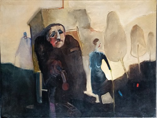 Daniel de Tramecourt (1950-2015), Bez tytułu, 1989/91