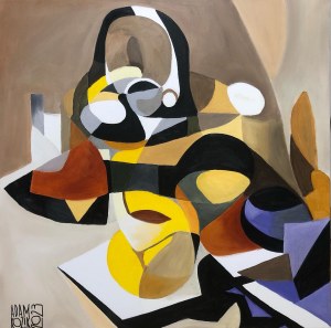 Adam Kozik (ur. 1972), Martwa natura z czajnikiem, 2023