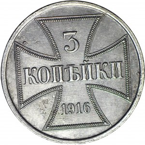 3 Kopiejki 1916 OST A, Berlin, belle