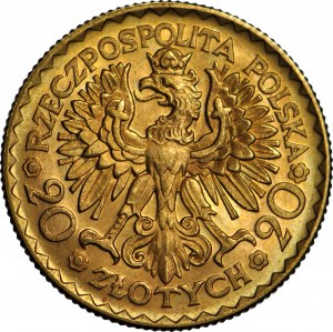 20 gold 1925, Boleslaw the Brave, minted