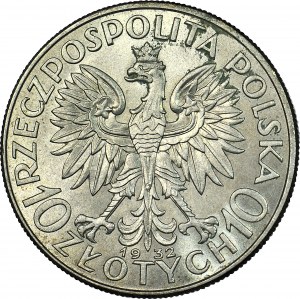 10 Gold 1932, Kopf, London, geprägt