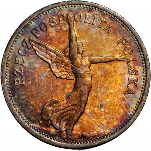 5 złotych 1930 Nike, rzadki rocznik, mennicza (ex. Kurpiewski)