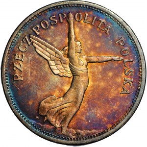 5 złotych 1931 Nike, rzadki rocznik, mennicza (ex. Kurpiewski)