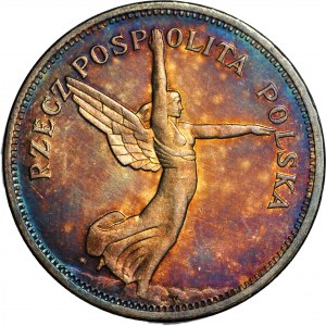 5 złotych 1931 Nike, rzadki rocznik, mennicza (ex. Kurpiewski)