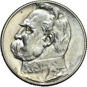 5 zloty 1934, Piłsudski, officiel, frappe de la monnaie