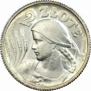 2 or 1924, moissonneuse, corne et torche (Paris), frappé