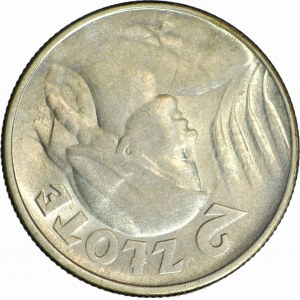 2 or 1924, moissonneuse, revers (Philadelphie), frappé
