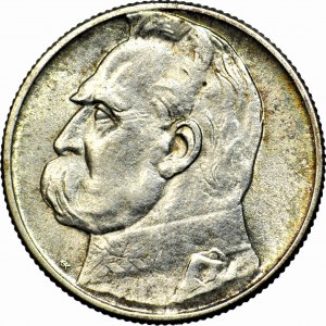 2 gold 1934, Pilsudski, minted