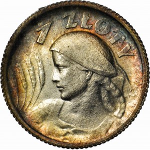 1 zlatá 1924, kombajn, roh a pochodeň (Paríž), krásna