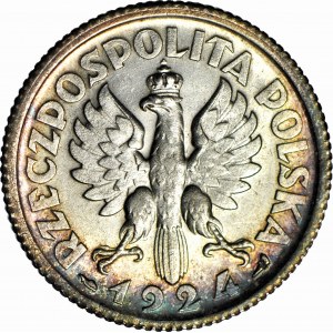 1 or 1924, Moissonneuse, corne et torche (Paris), belle
