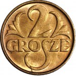 2 pennies 1933, mint red