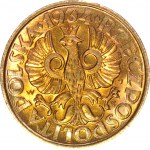 2 grosze 1934, mennicze, czerwone