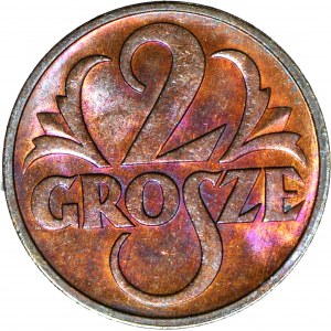 2 grosze 1937, mennicze