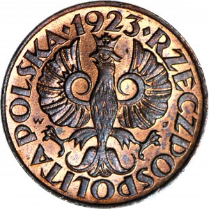 1 penny 1923, mint, magnificent