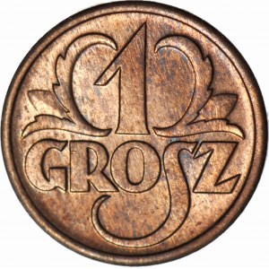 1 penny 1937, non oblitéré