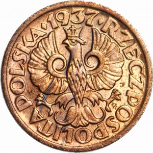 1 penny 1937, non oblitéré