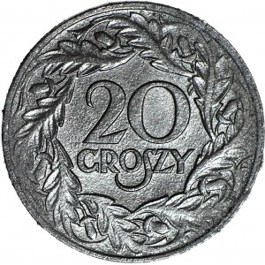20 pennies 1923, Occupation, beau