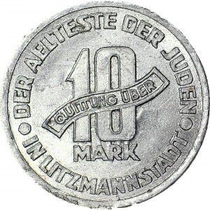 Ghetto, 10 marks 1943 Al, frappé