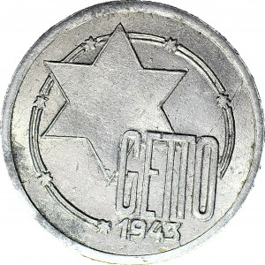 Ghetto, 10 marks 1943 Al, frappé