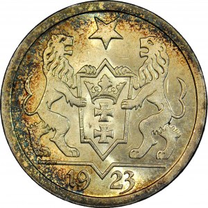 Freie Stadt Danzig, 2 Gulden 1923, Büro