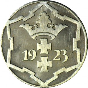 Free City of Gdansk, 10 pfennigs 1923, minted