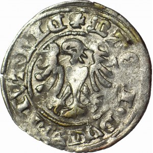 Alexander Jagiellon, Lithuanian half-penny without date, Vilnius, Gothic