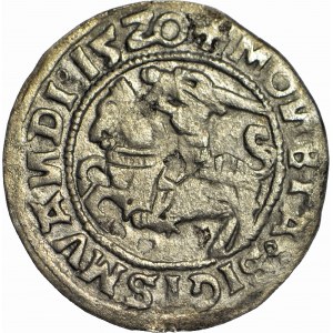 Sigismund I the Old, Half-penny 1520, Vilnius, SIGISMVANDI