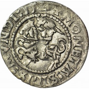 Sigismund I the Old, Half-penny 1524, Vilnius, SIGIS: MVNDI