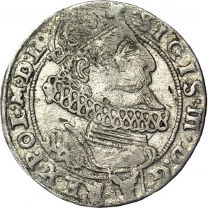 Zygmunt III Waza, Sixpence 1625, Krakow date below.