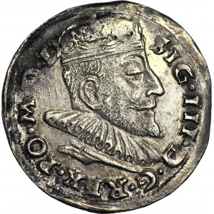 Žigmund III Vasa, Trojak 1592 Vilnius, krásny